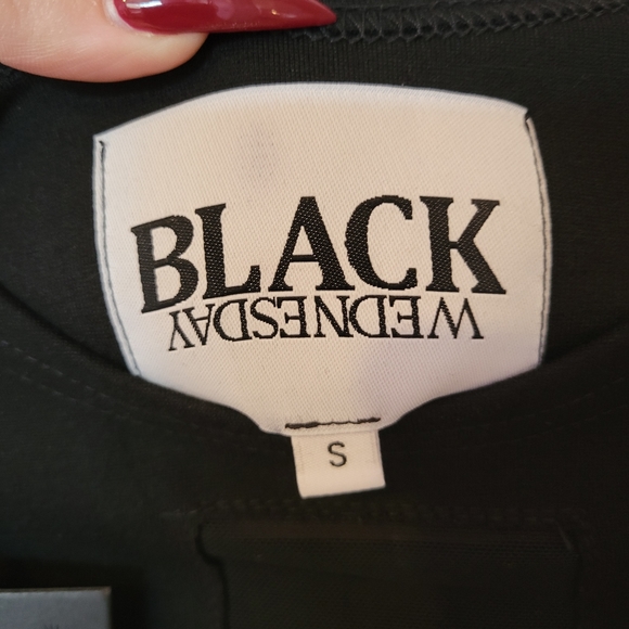 NWT Black Wednesday "Holy Roman" mini Dress - Picture 5 of 5